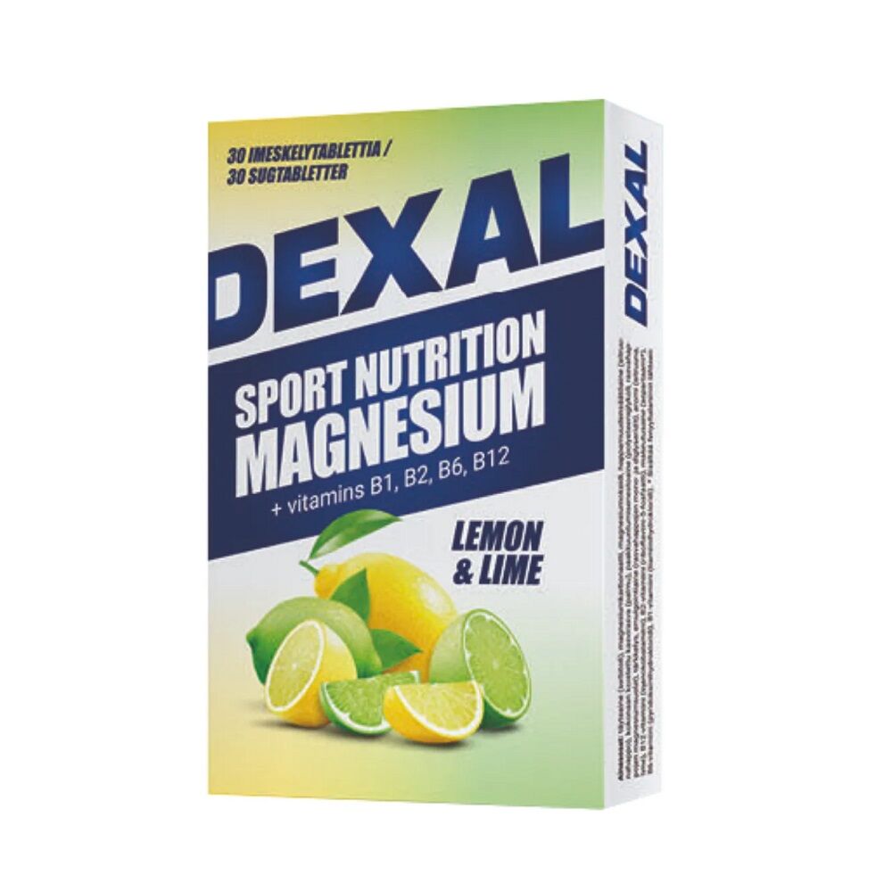 Sport Nutrition Magnesium sugtabletter Lemon & Lime 30 st