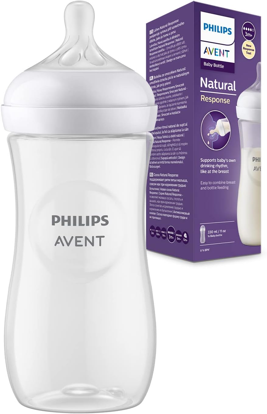 Natural Response Natural-nappflaska i glas 120ml