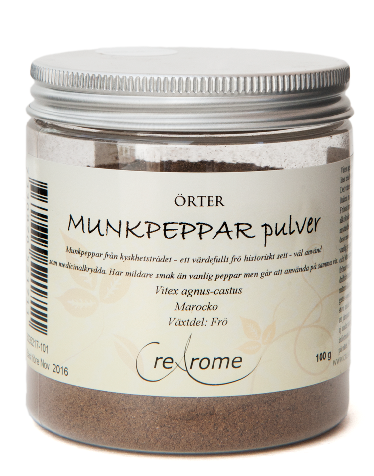 Munkpeppar pulver 100g