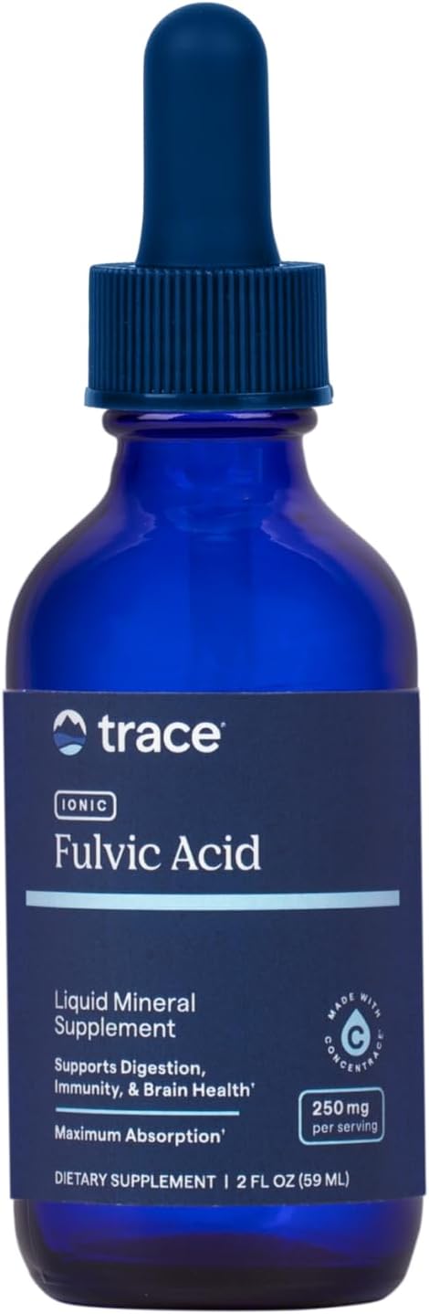 Liquid Ionic Fulvic Acid with ConcenTrace (250 mg) 59 ml