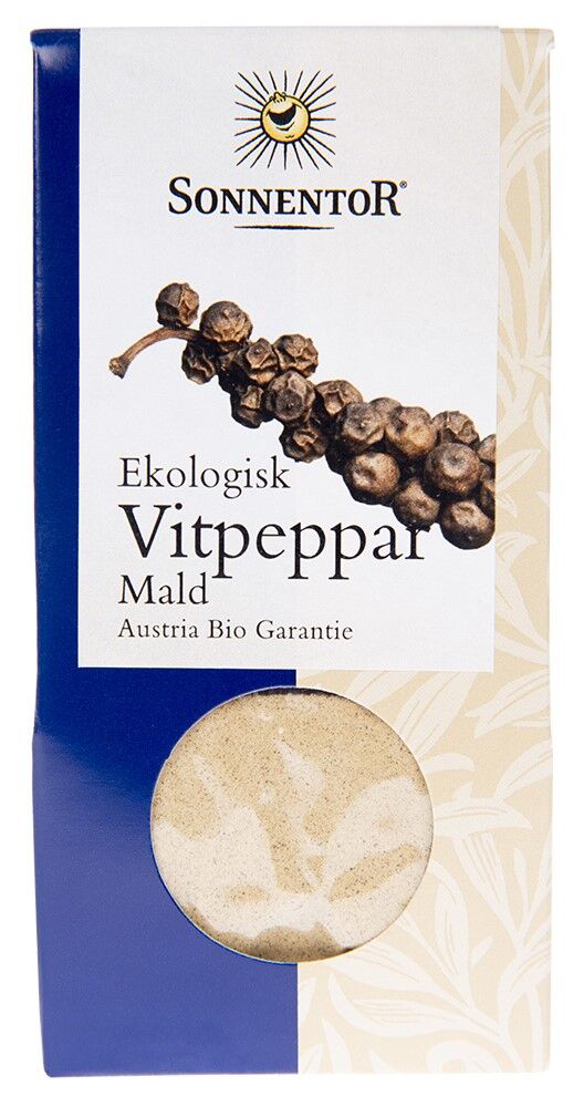 Vitpeppar Mald 35 G