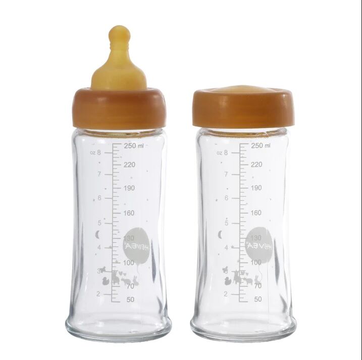 Wide Neck Nappflaska i glas, 250 ml 2-pack 