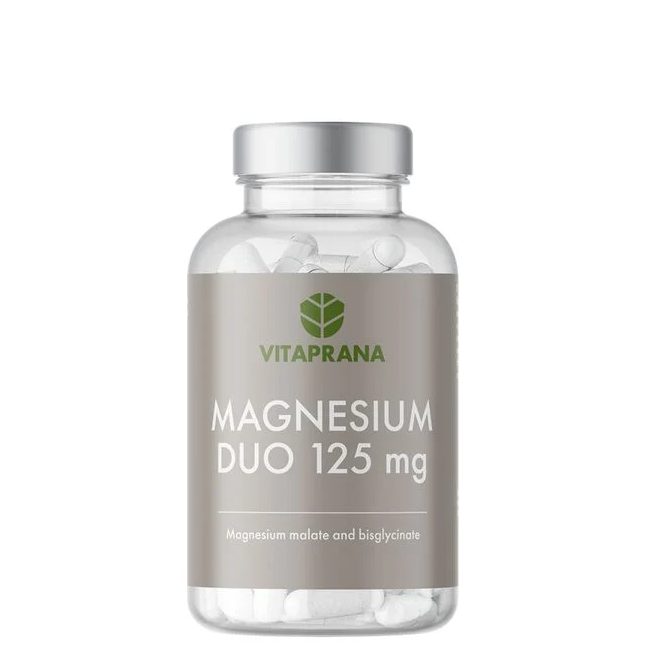 Magnesium Duo 125 mg 100 kapslar