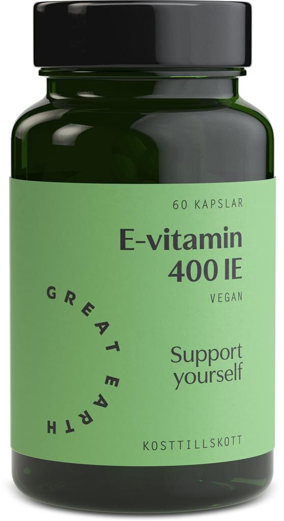 Earth E-Vitamin 60 kap