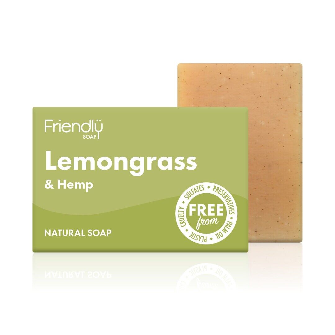 Tvål Lemongrass & Hemp 95g