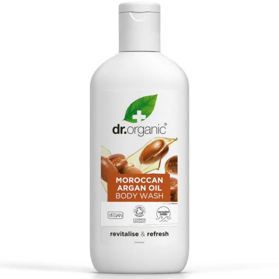 Moroccan Argan Oil Body Wash 250ml Dr Organic