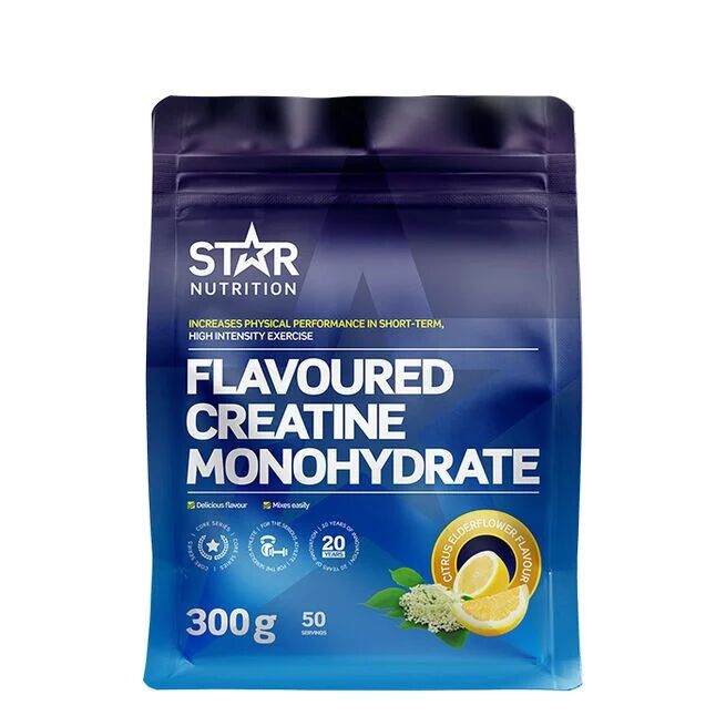 Flavoured Creatine Monohydrate 300 g Citrus Elderflower