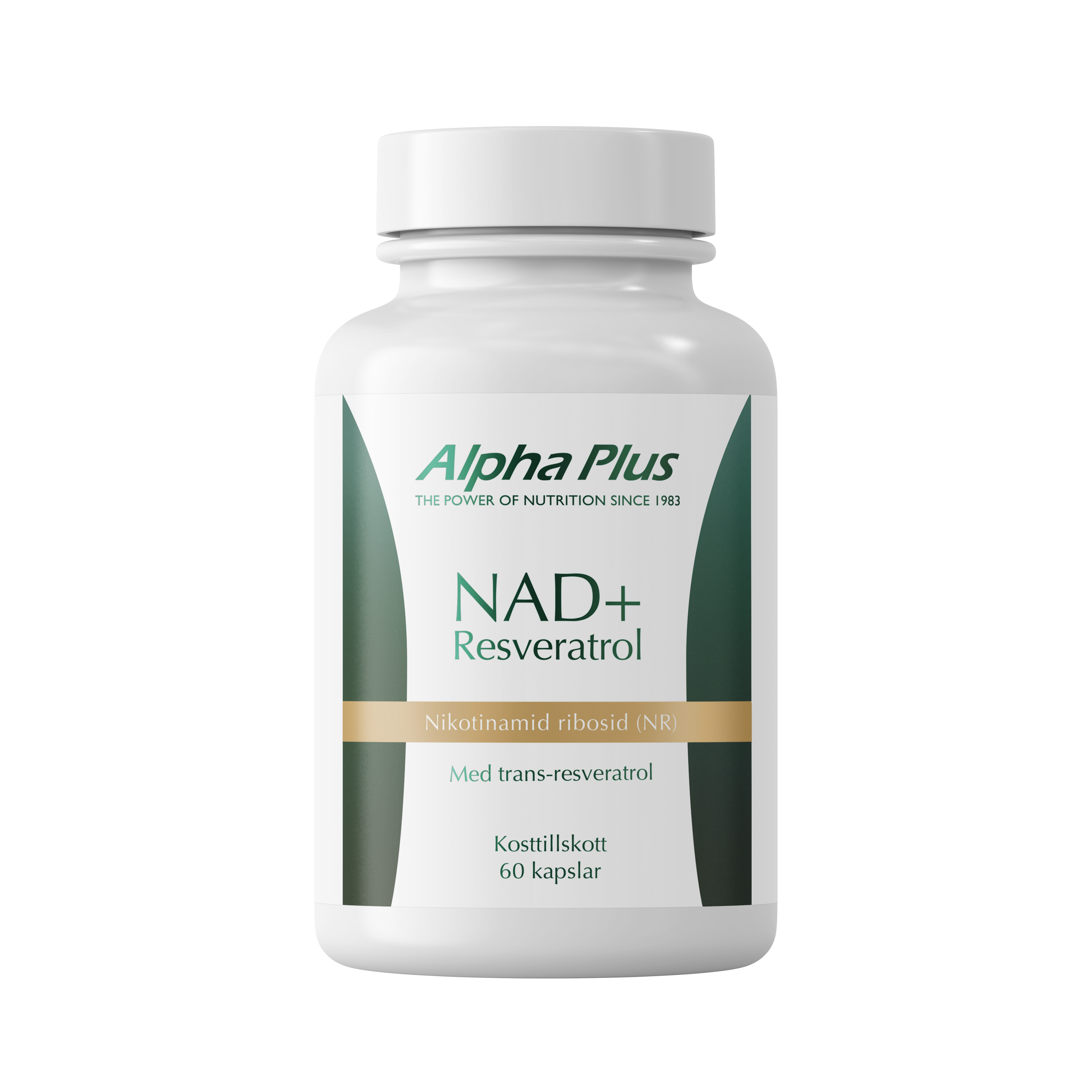 NAD+ Resveratrol 60 kap