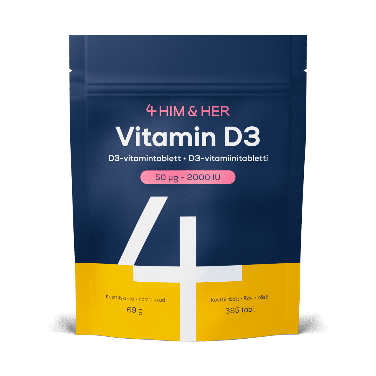 Vitamin D3 2000 IE / 50 µg 365 st 1 års förbrukning