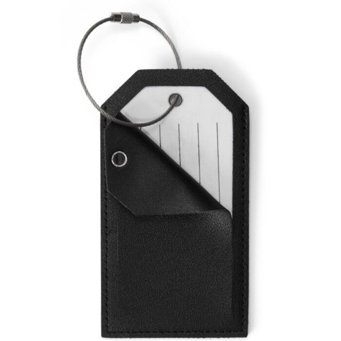Black Luggage Tag