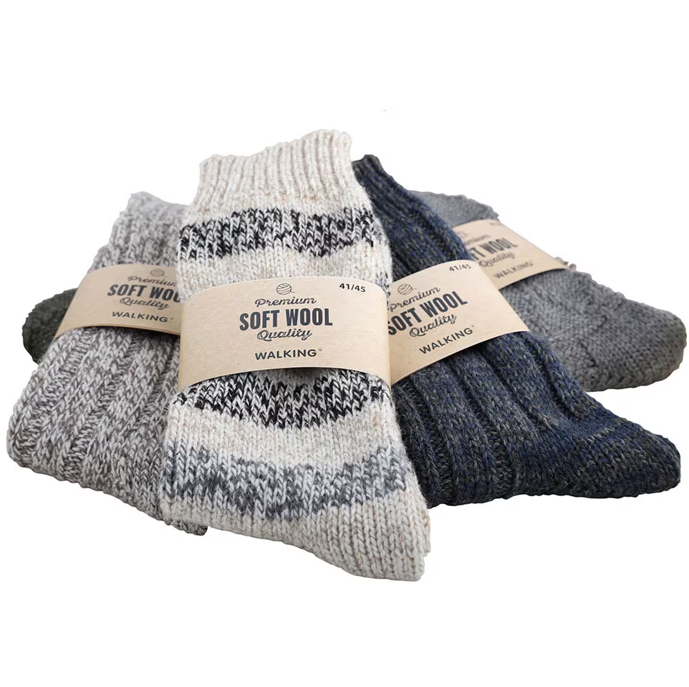 Klassisk raggsock herr ribbat skaft 1 par