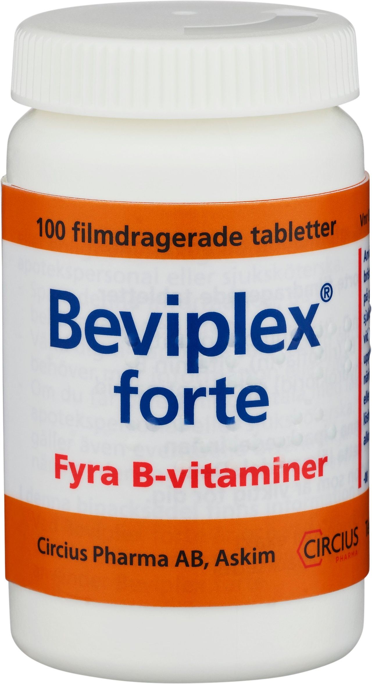 Forte Fyra B-vitaminer 100 tabletter