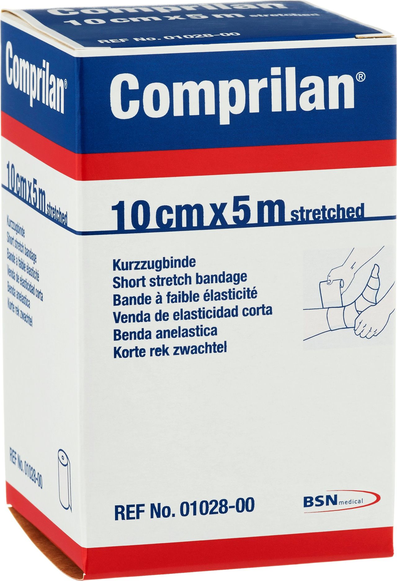 Comprilan Lågelastisk Kompressionsbinda 1 st