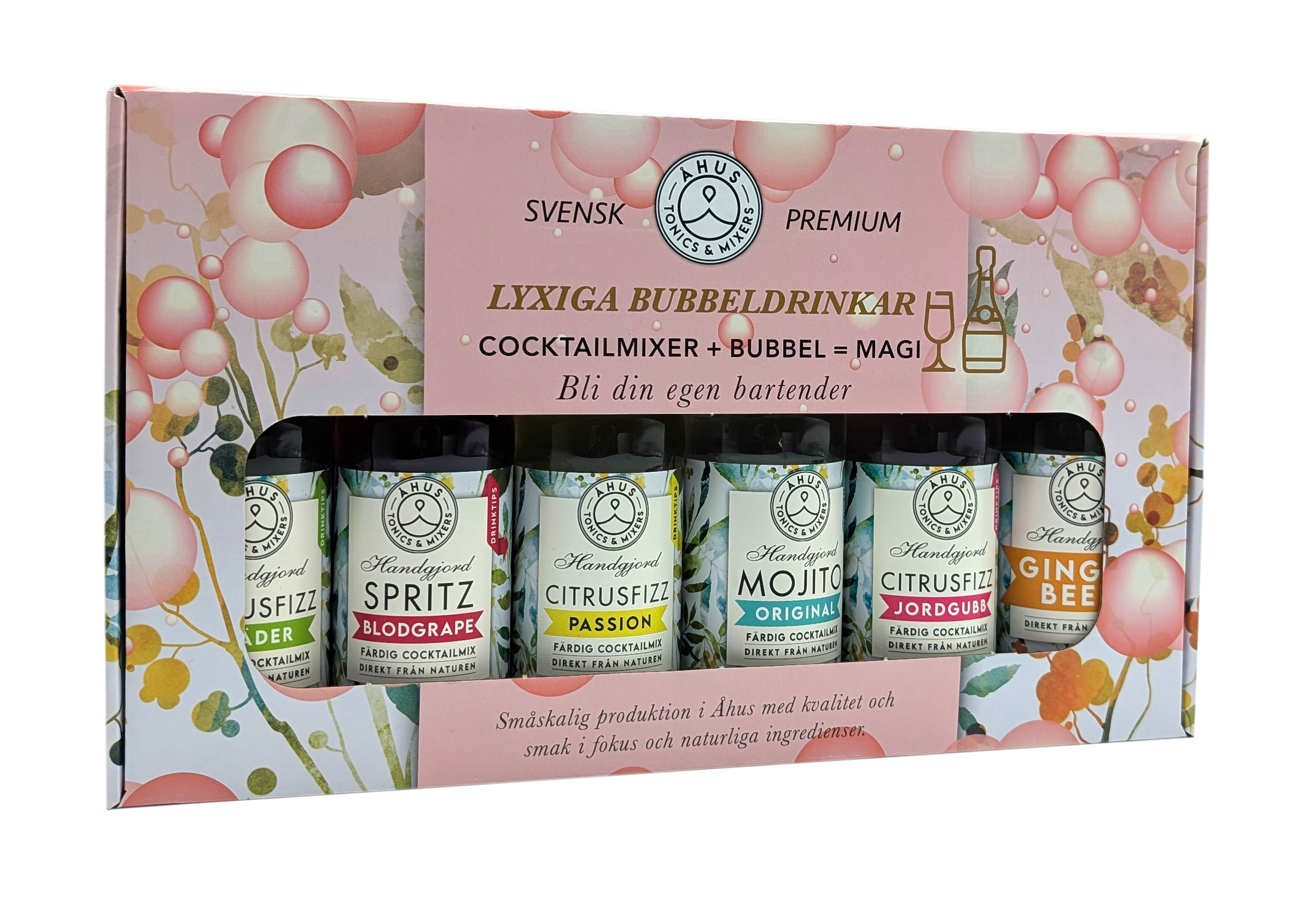 Presentlåda Lyxiga Bubbeldrinkar 6x200ml