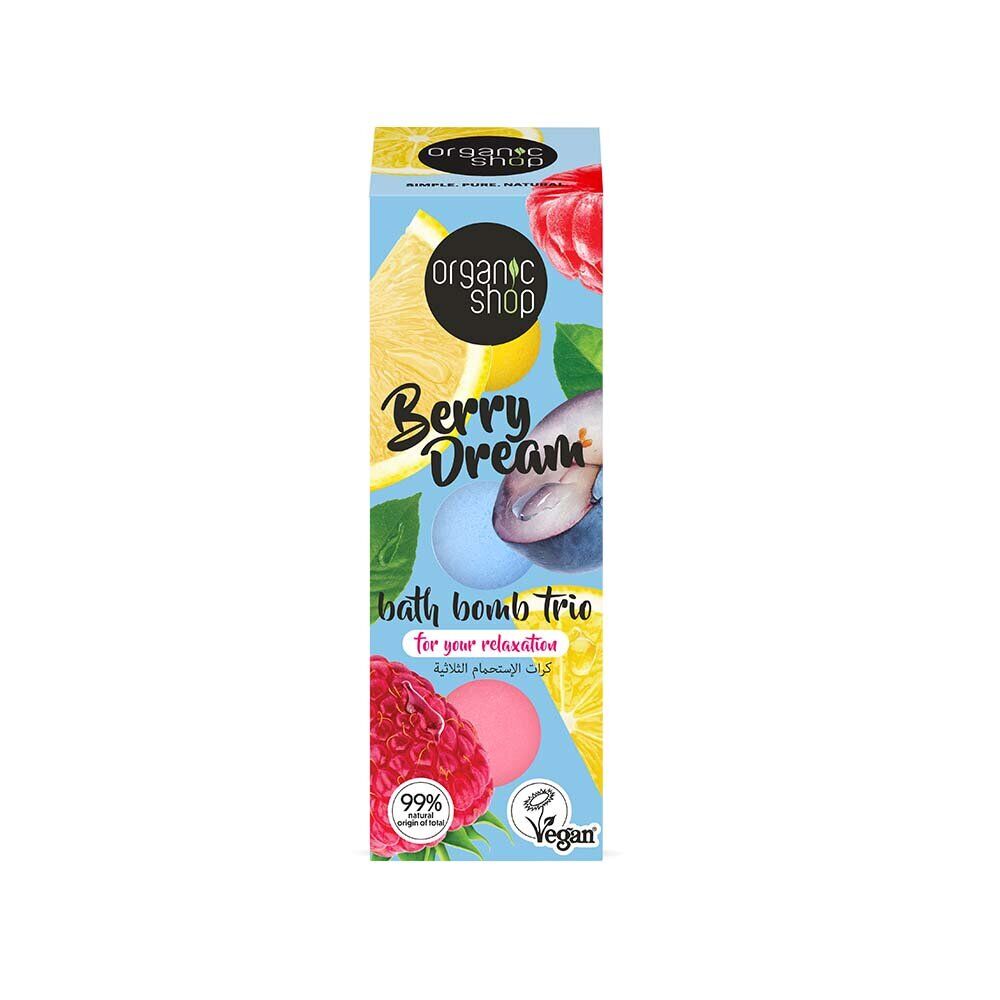 Berry Dream Bath Bomb Trio 3 х 85g