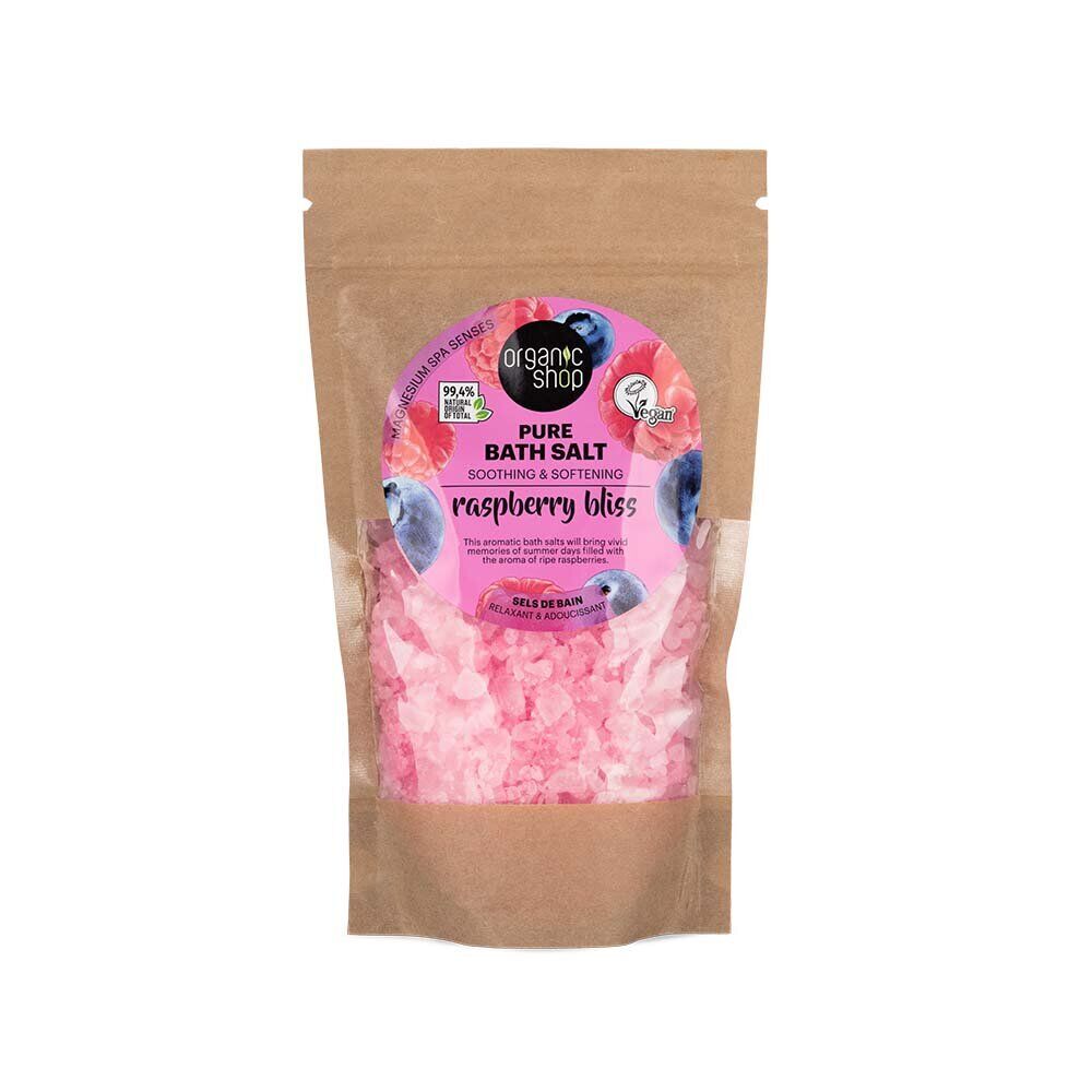 Raspberry Bliss Pure Bath Salt 500g