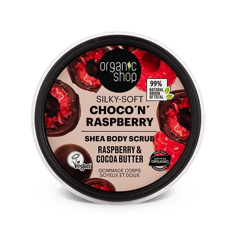 Choco'n'Raspberry Body Scrub Silky-Soft Raspberry&Cocoa 250ml