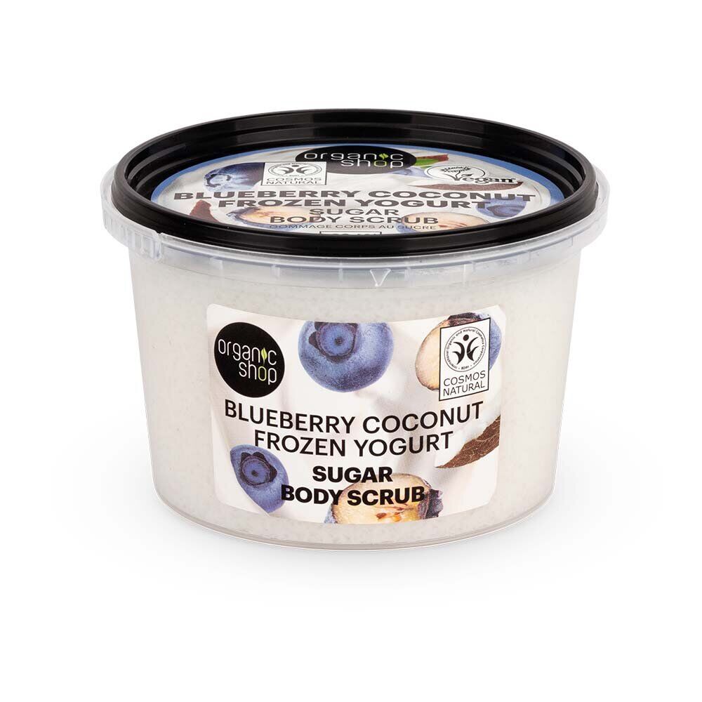 Blueberry Coconut Frozen Yogurt Sugar Body Scrub 250ml