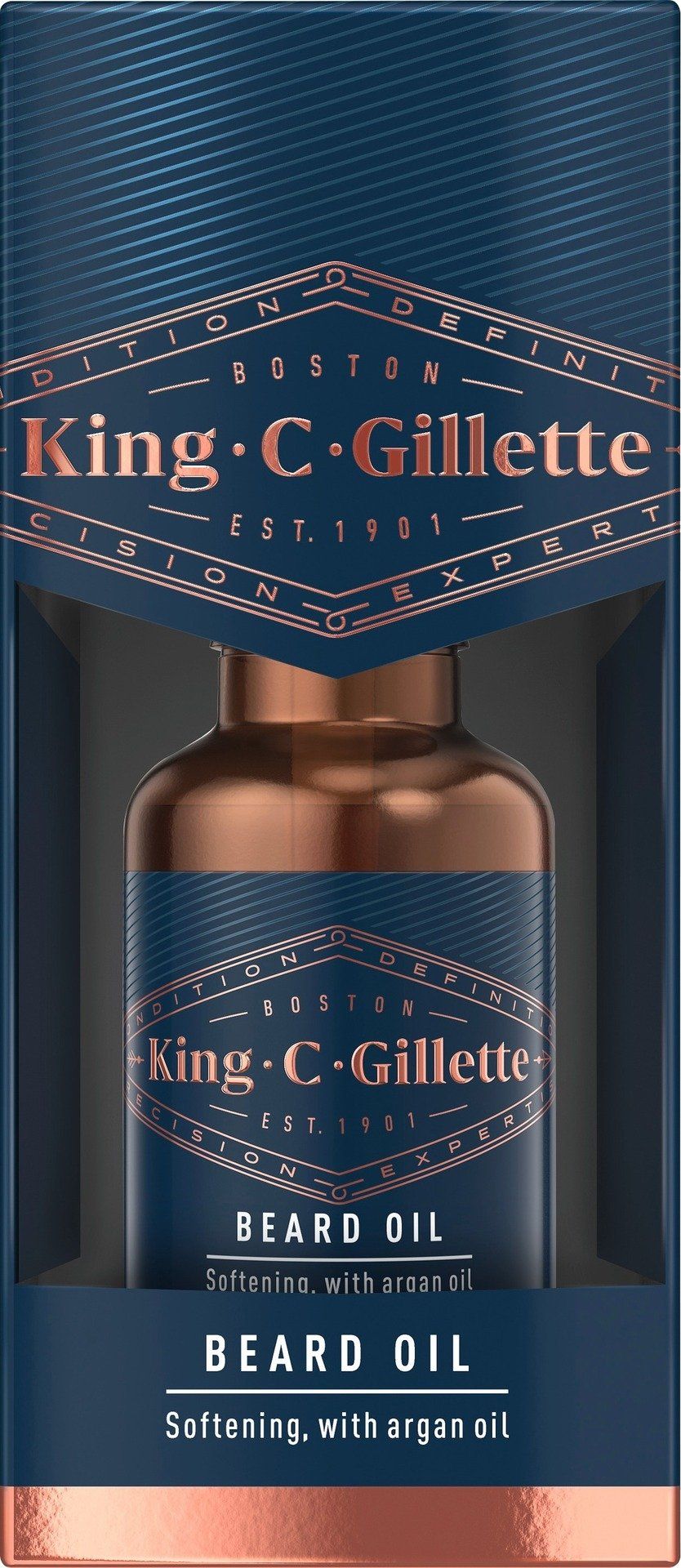 King C. Gillette Skäggolja 30 ml