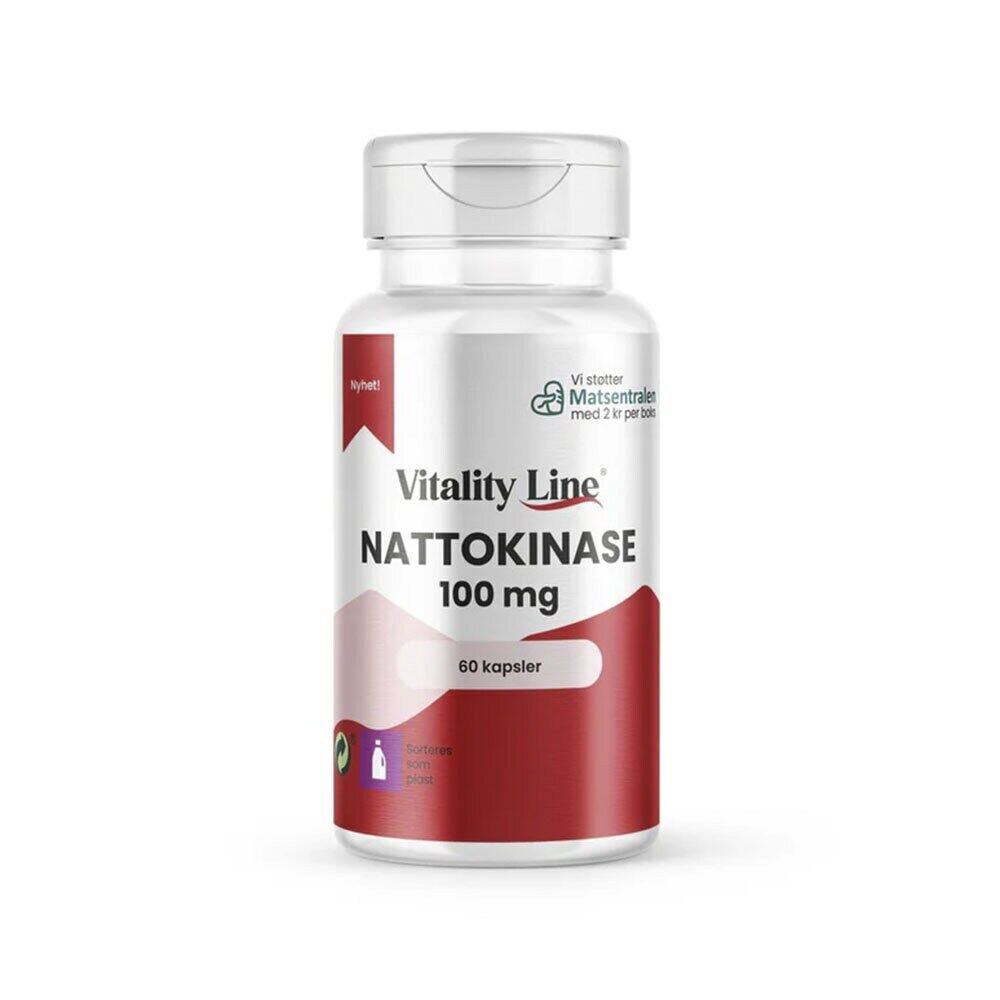 Nattokinas 100mg 60 kapslar