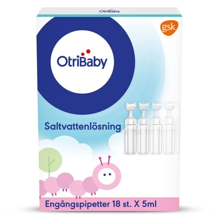 saltvattenlösning, 18 st x 5 ml engångspipetter