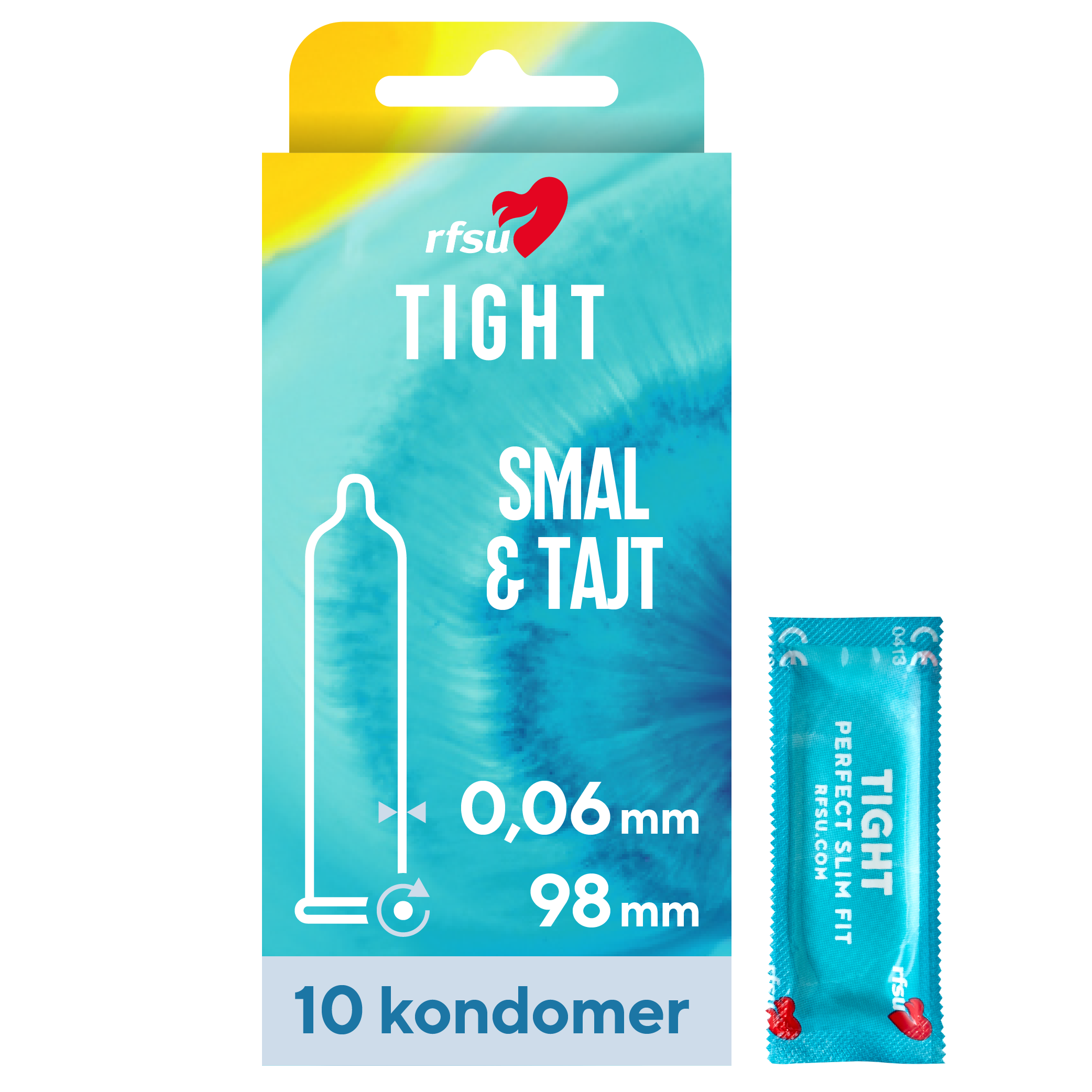 Tight kondomer 10-pack