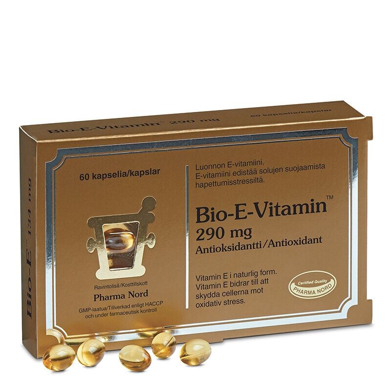 Bio-E-Vitamin 290mg 60 kap - Pharma Nord