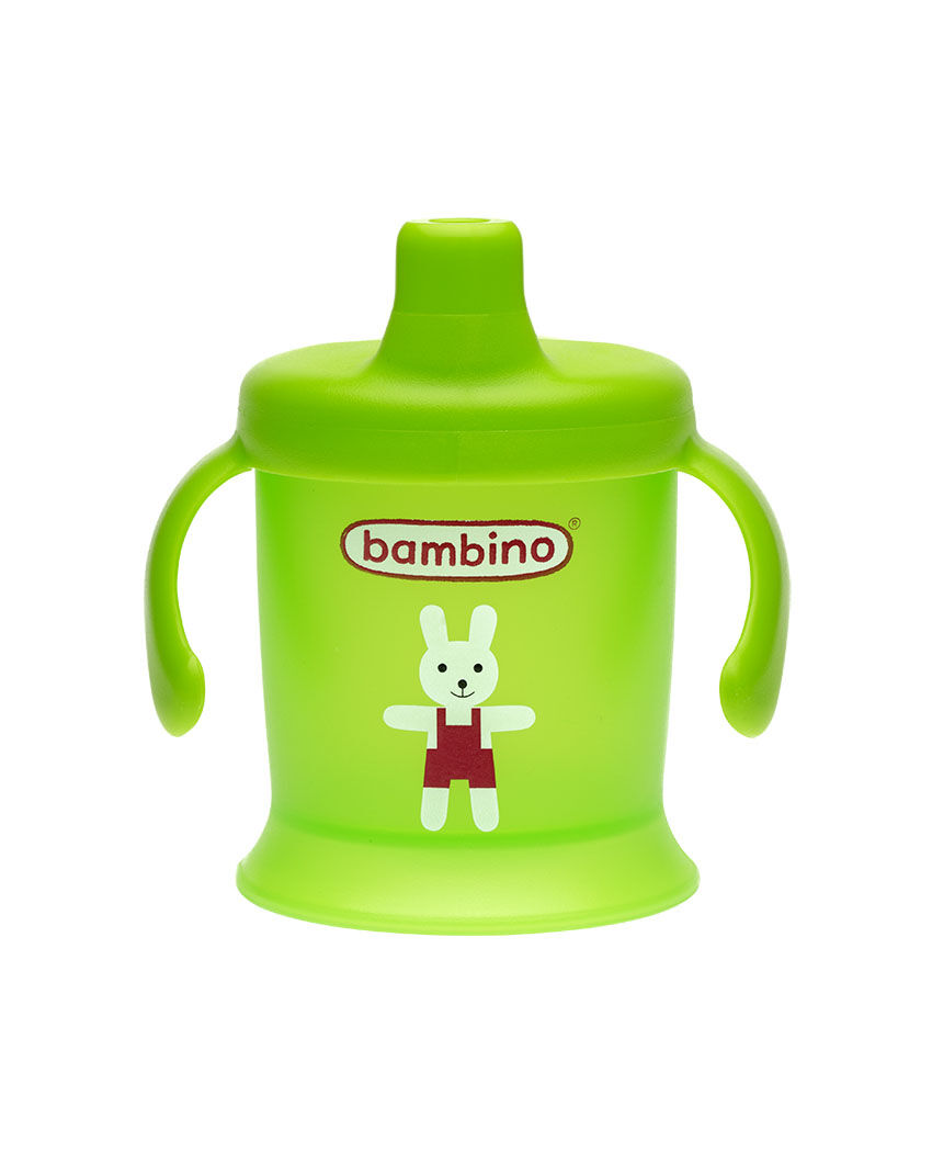 Spill proof cup 1-pack - Bambino Grön
