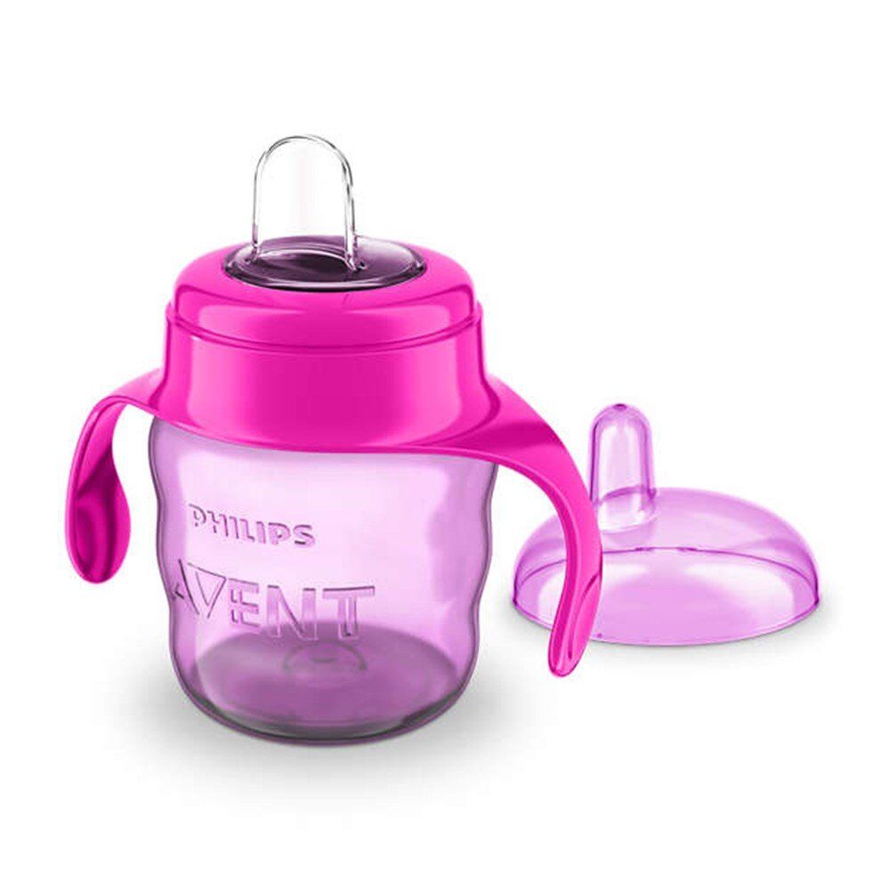 Philips Avent Pipmugg 200 ml, 6 m+ 1-pack Rosa/lila