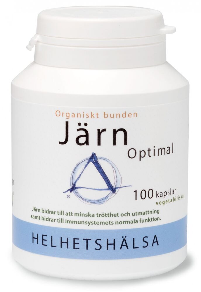 JärnOptimal 100 kapslar - Helhetshälsa