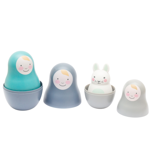 Rosa & Bo Babyleksak Pastel Blue