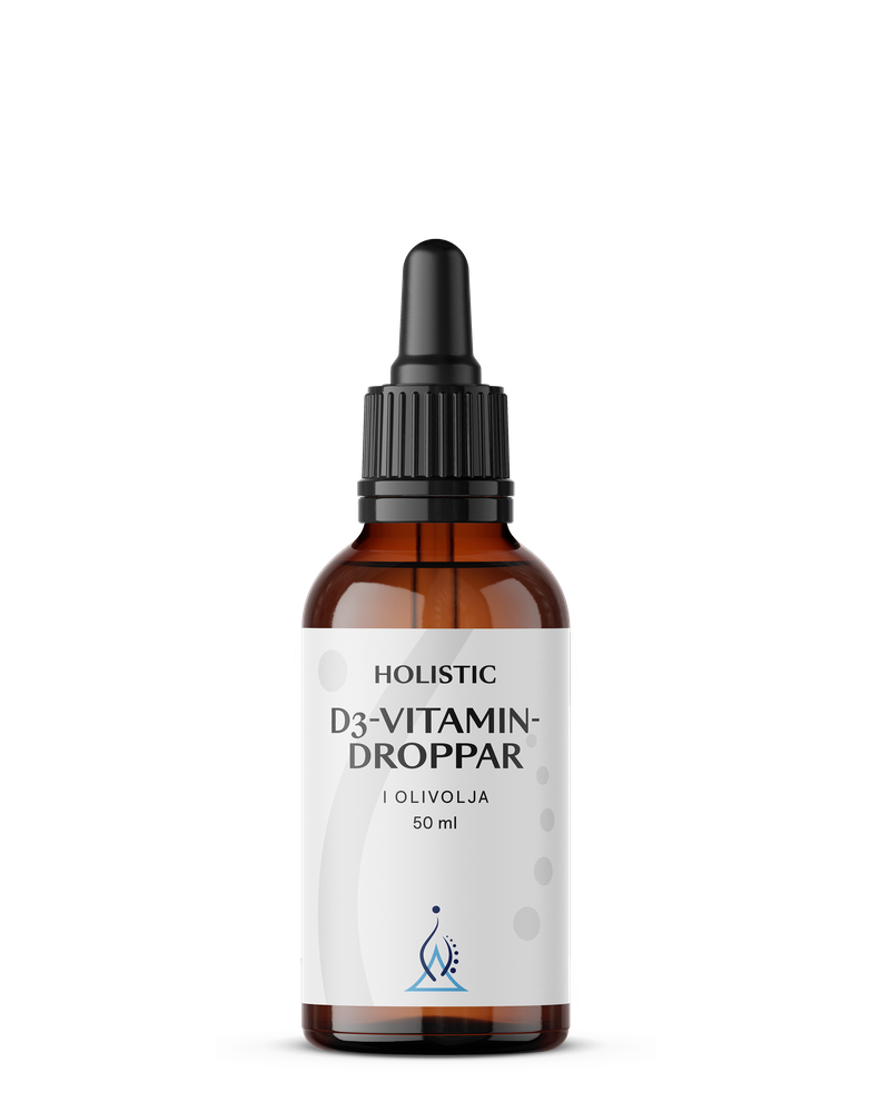 D3-Vitamin Droppar, 50 ml - Holistic