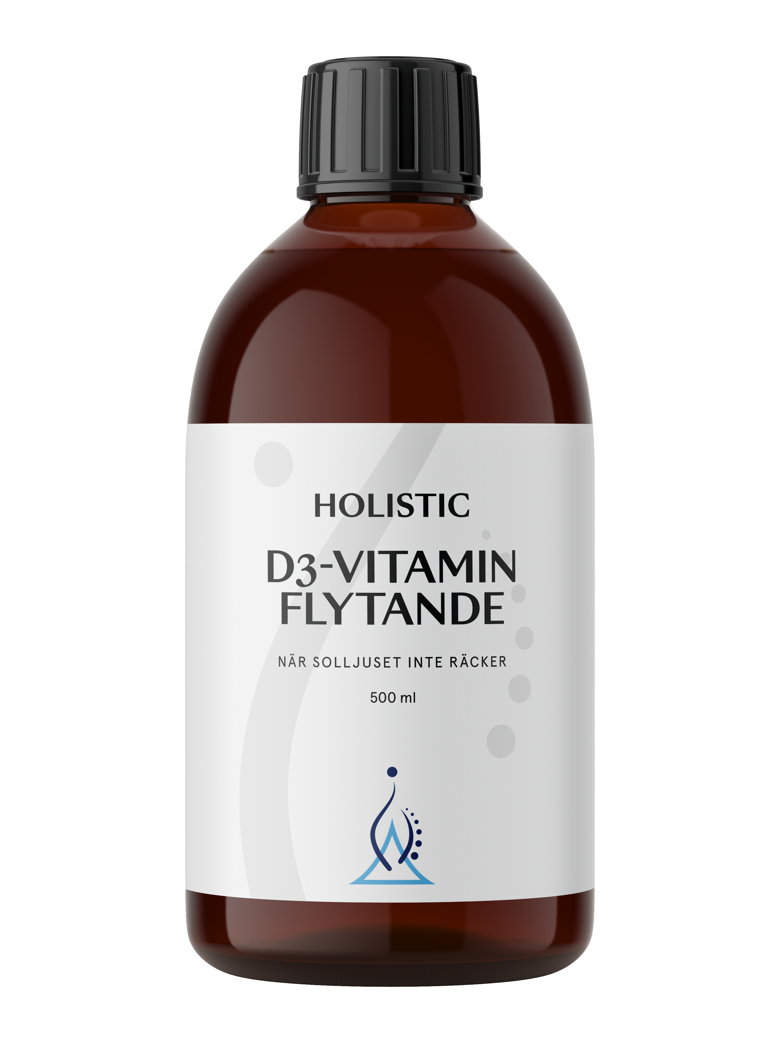 D3-Vitamin Flytande, 500 ml - Holistic