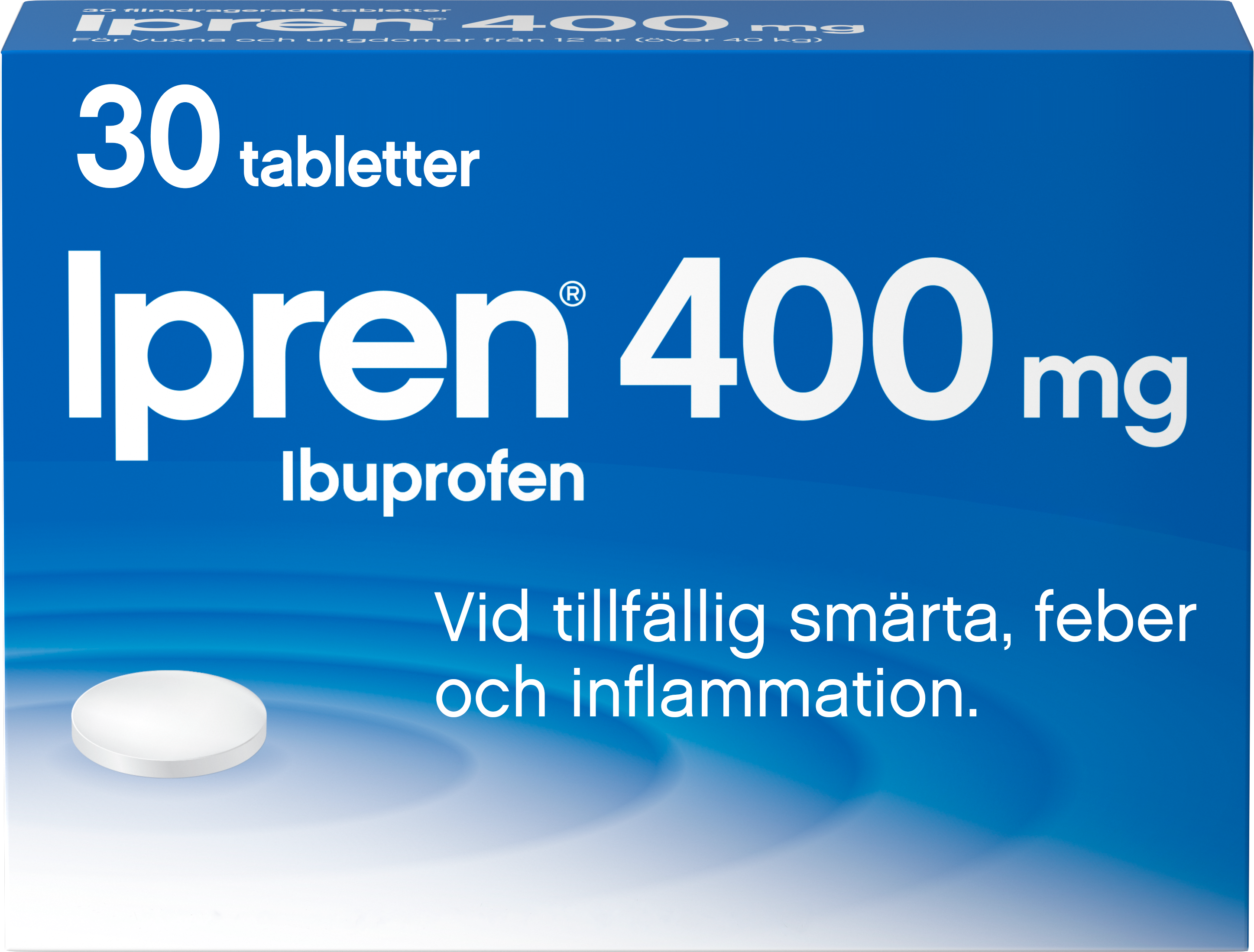 Ipren, filmdragerad tablett 400 mg 30 st
