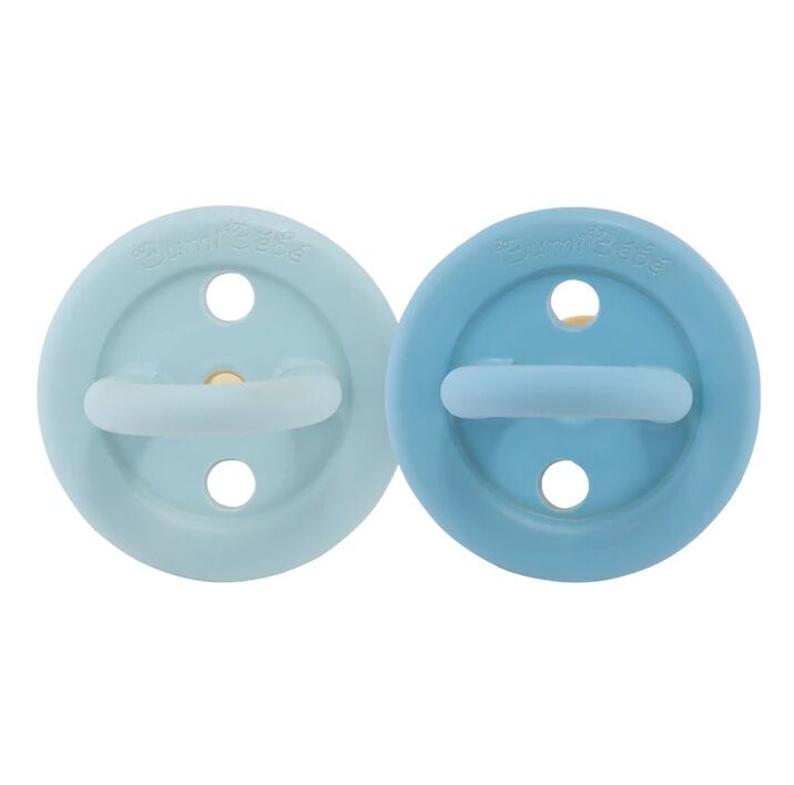 Bumibébé 2-pack 3-36 mån Rund Sky Blue & Denim