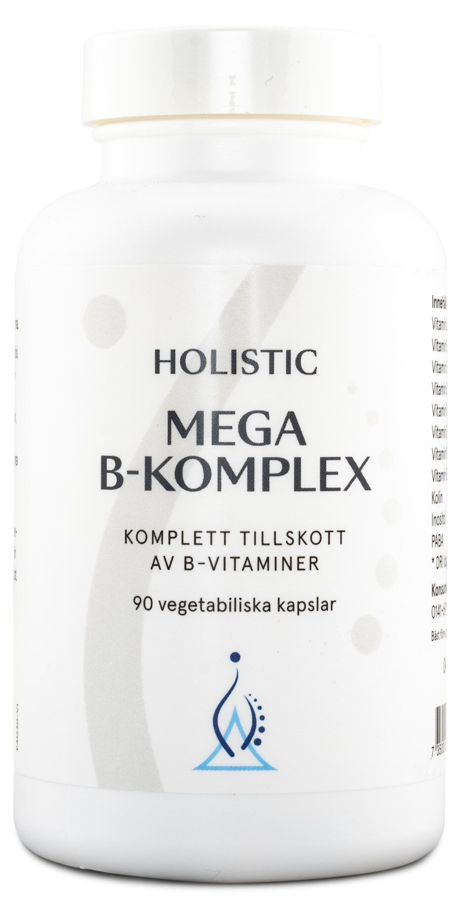 Mega B-Komplex, 90 kapslar - Holistic