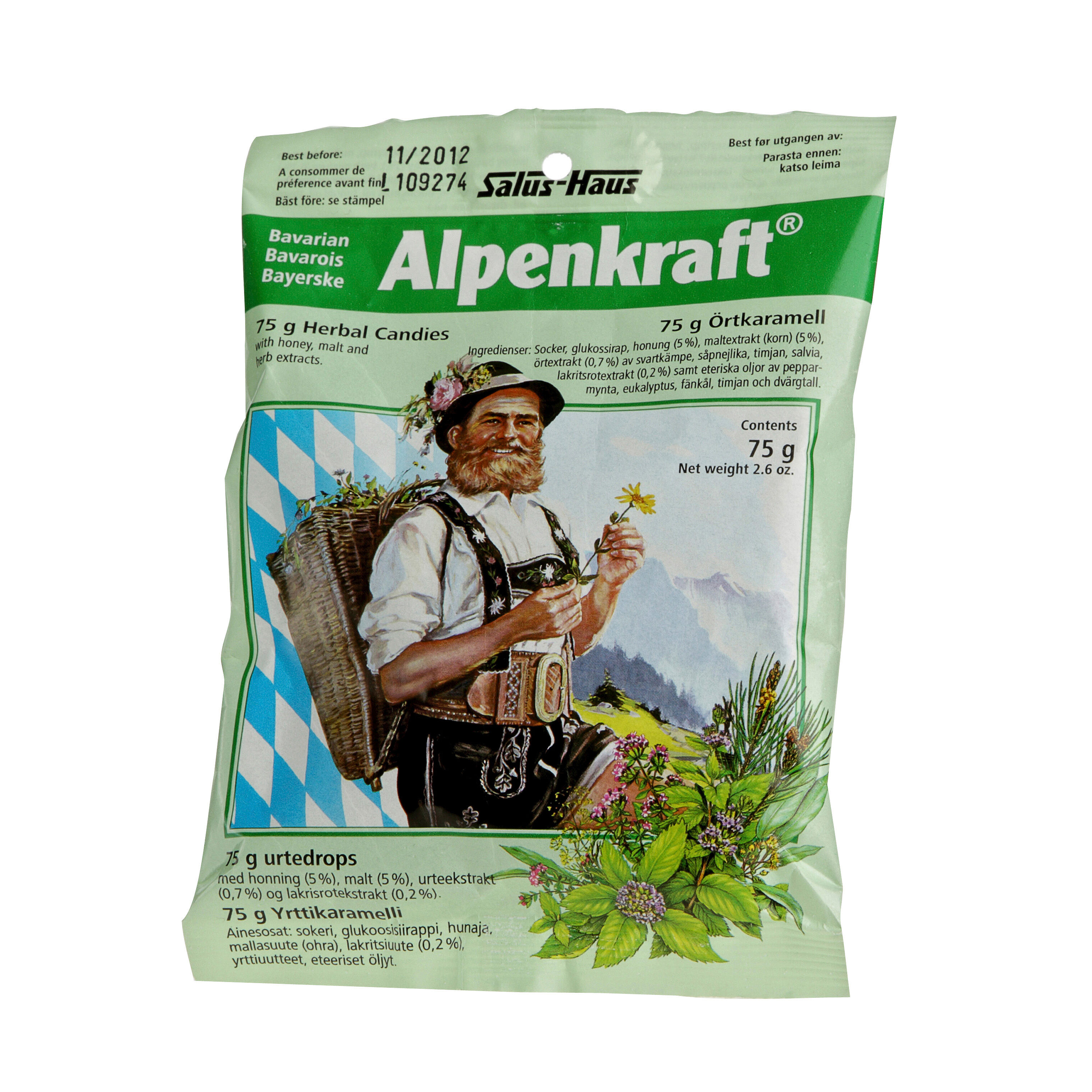 Alpenkraft bon bon 75g - Salus