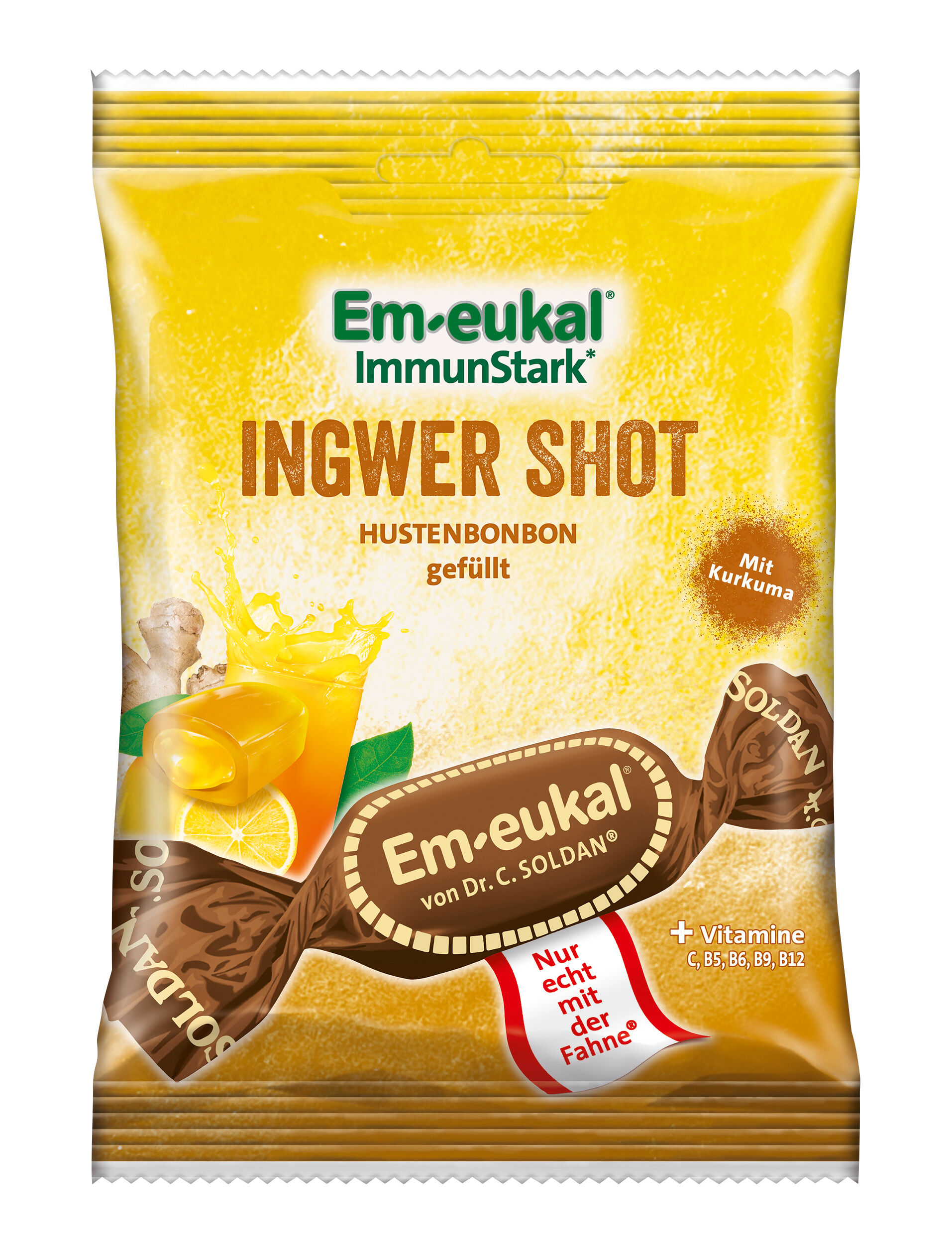 Halstablett Ingefära 75g - Em-eukal