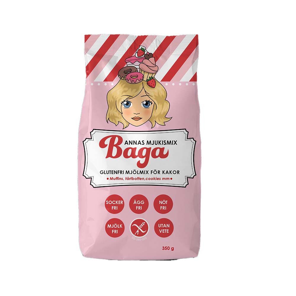 Annas glutenfria mjukismix - BAGA