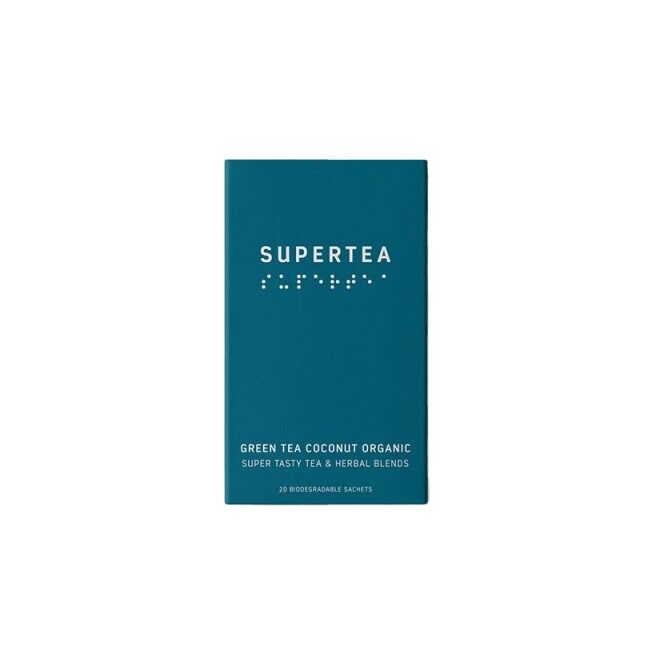 Supertea Green Tea Coconut Organic 20 påsar