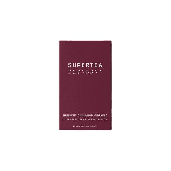 Supertea Hibiscus Cinnamon Organic 20 påsar