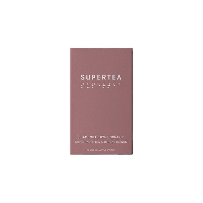 Supertea Chamomile Thyme Organic 20 påsar