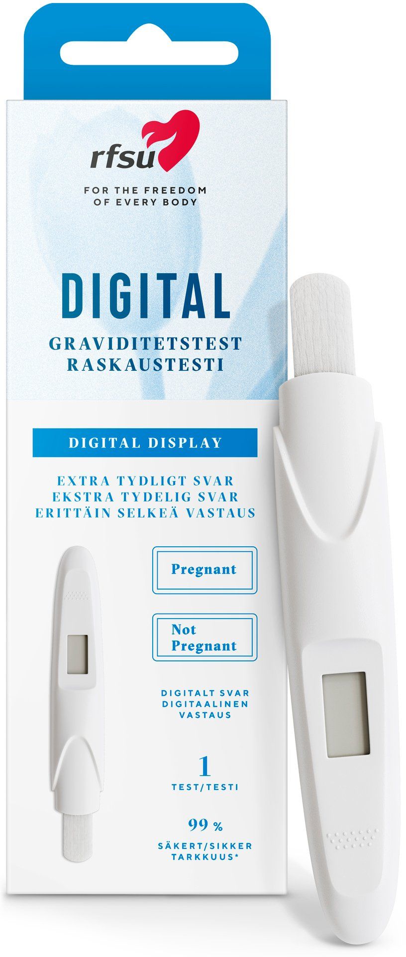 RFSU Graviditetstest Digital 1 st