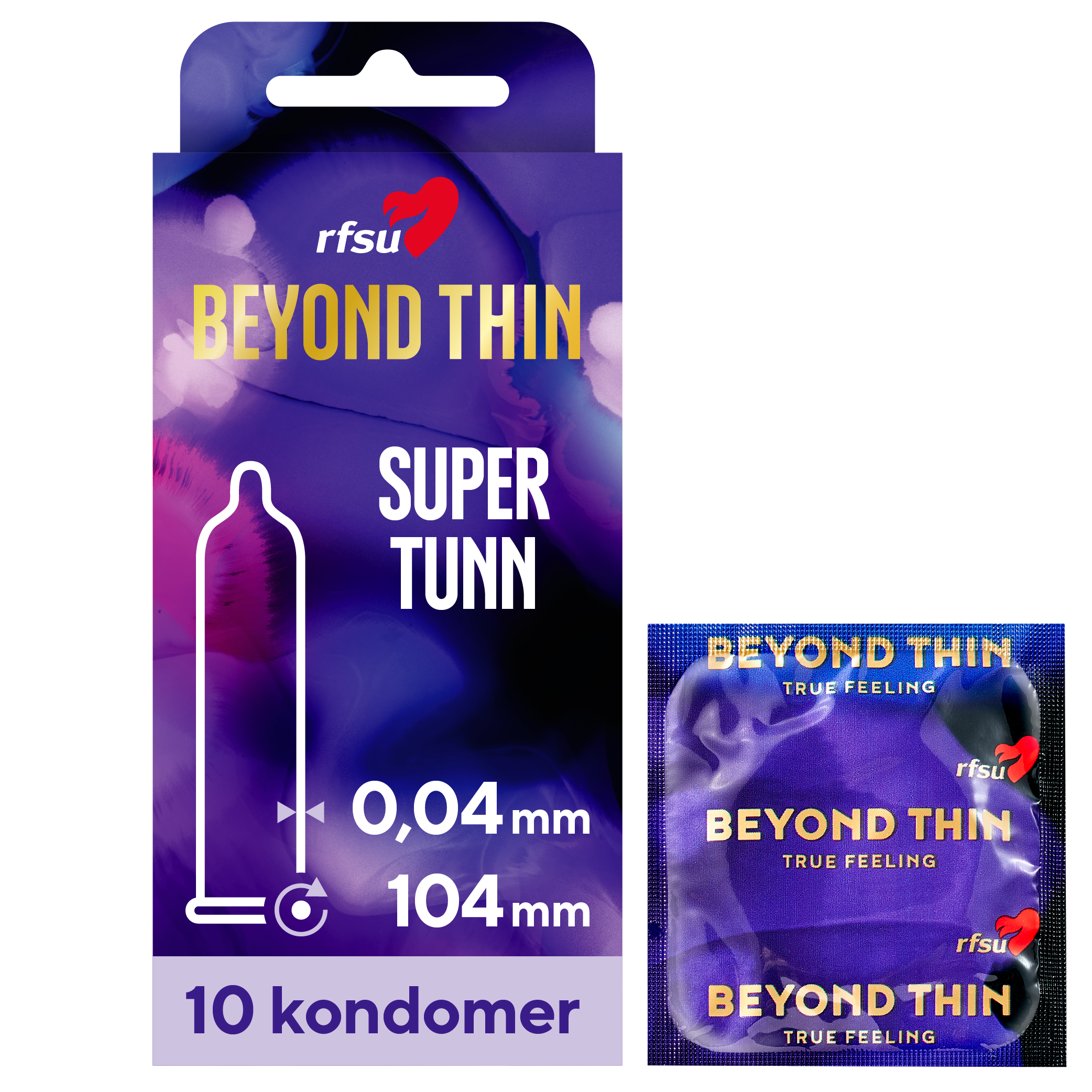 RFSU Beyond Thin Kondomer 10-pack