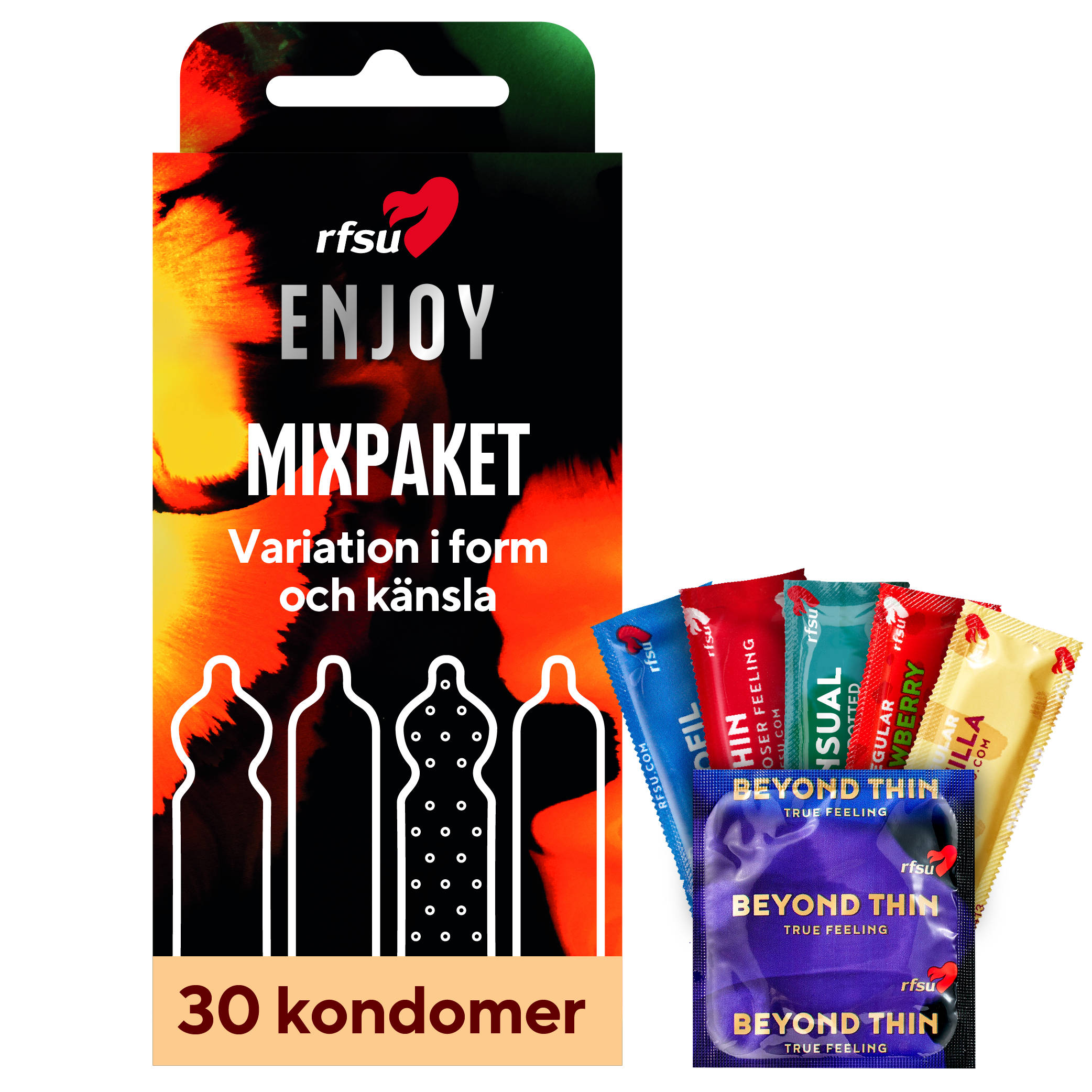 RFSU Enjoy kondomer 30-pack
